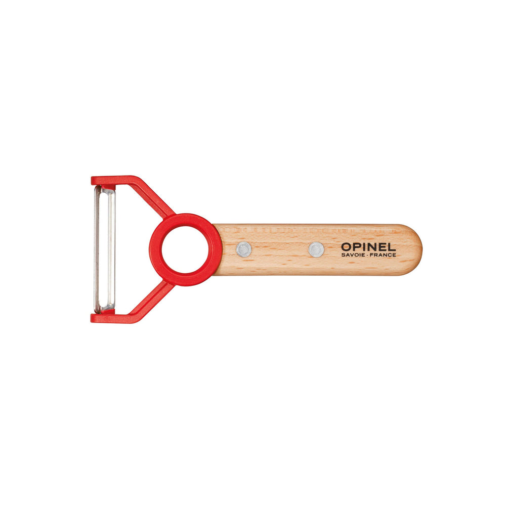 Opinel Red Le Petit Chef Children's Vegetable Peeler