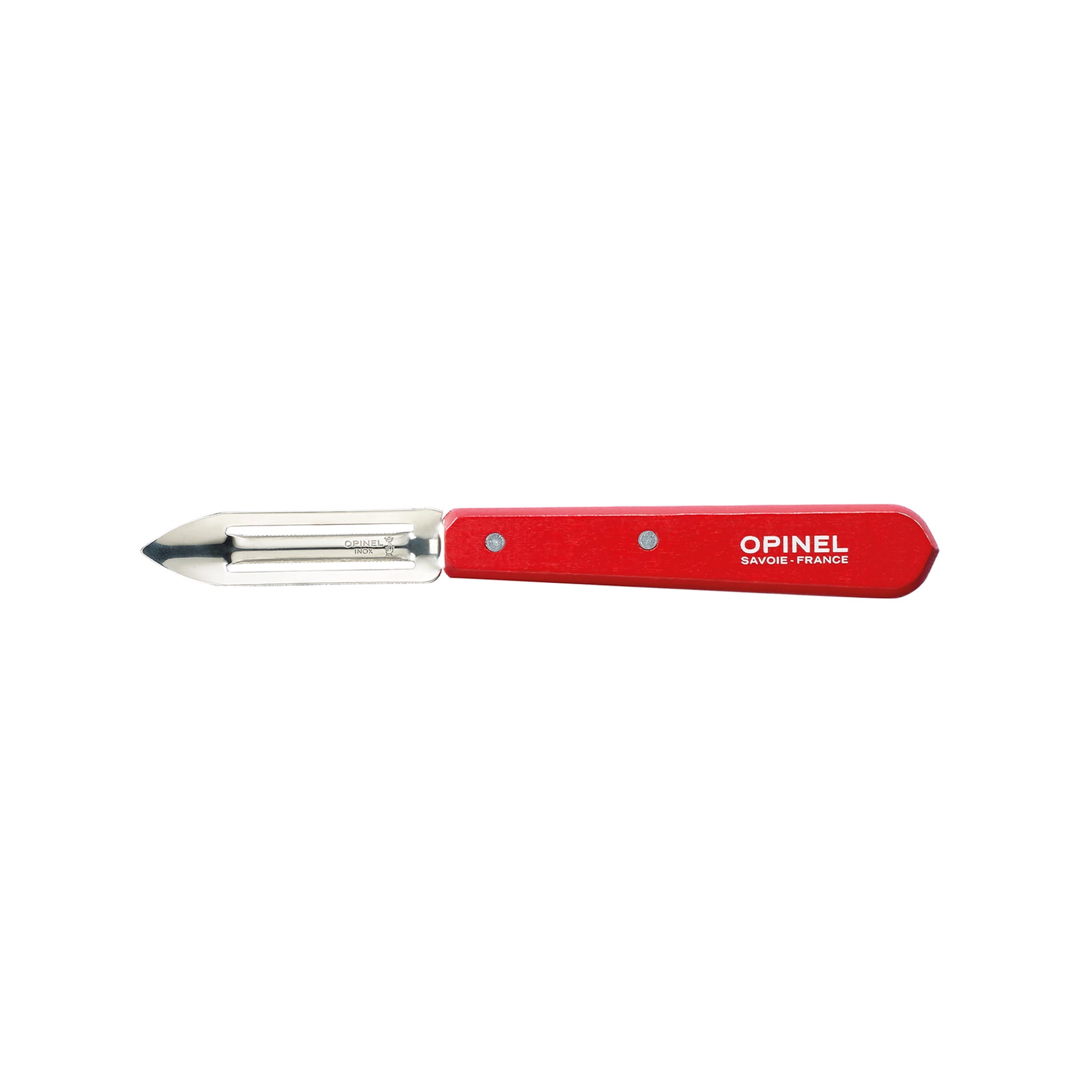 Opinel Serrated Red Tomato & Kiwi Peeler, 6cm