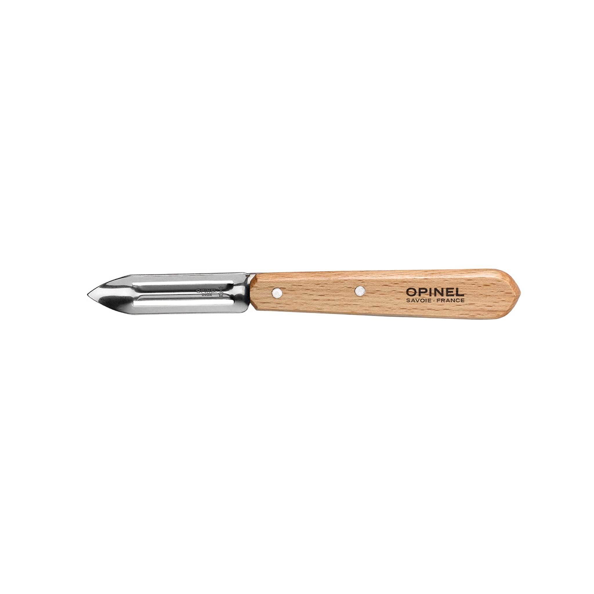 Opinel Beechwood Handle Peeler, 6cm