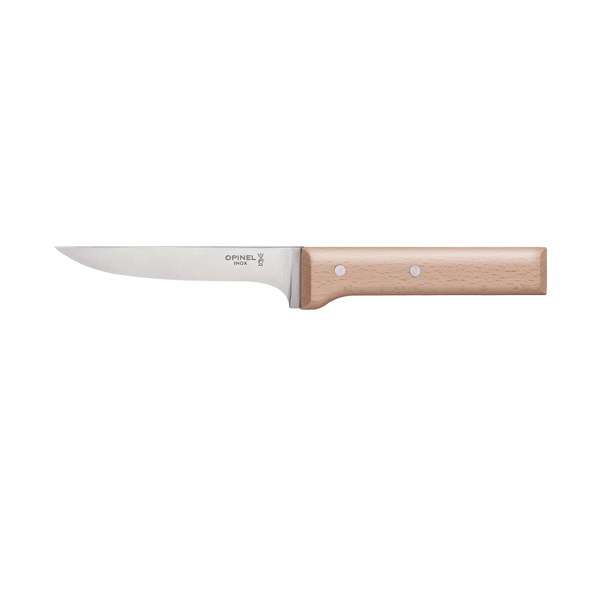 Opinel Parallele Beech Handle Meat & Poultry Knife, 13cm