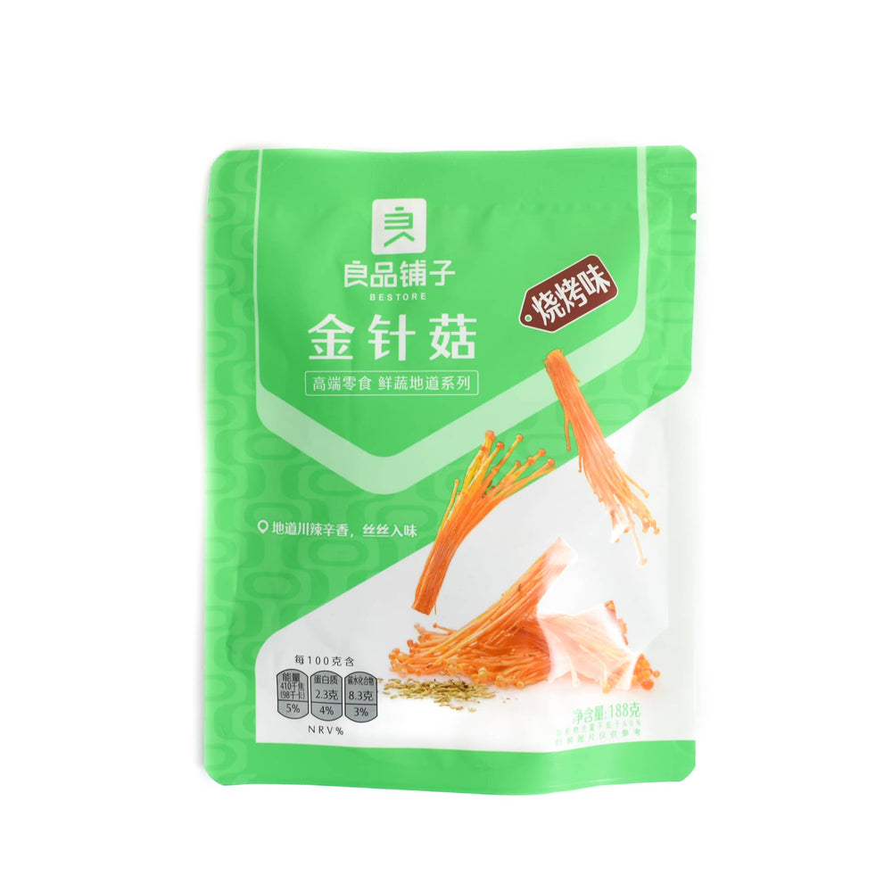 Needle Mushroom Snack BBQ Flavour, 188g