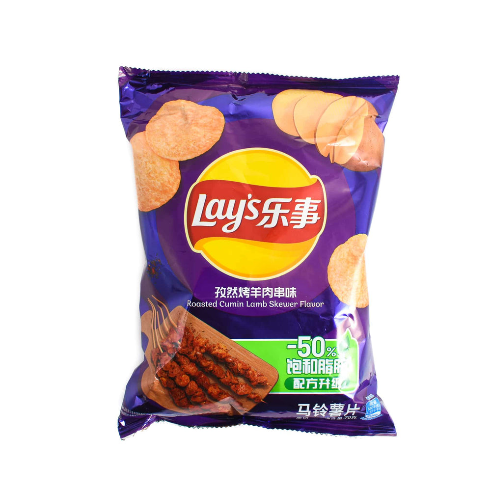 Lay's Roasted Cumin Lamb Flavour Crisps, 70g