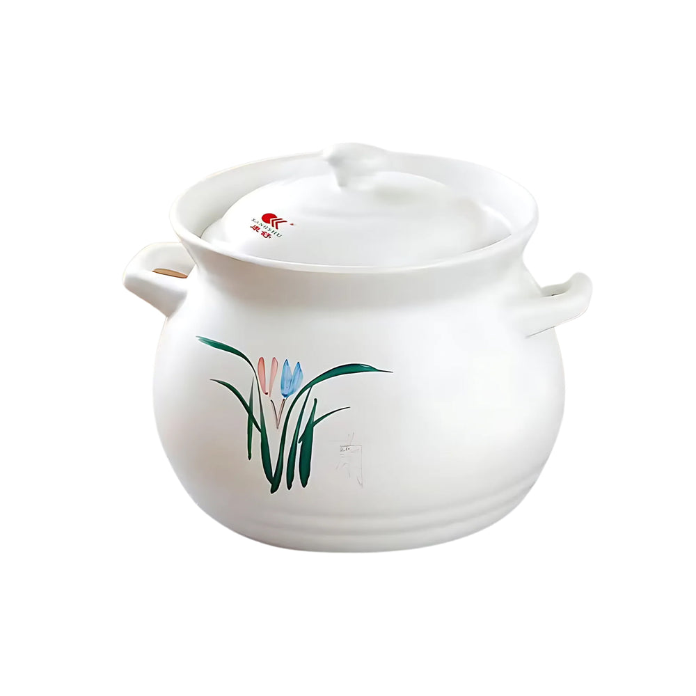 White Clay Soup Pot, 3.3L