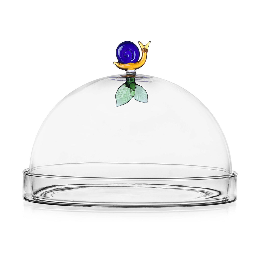 Ichendorf Milano Snail Dish with Dome, 12.5x20cm