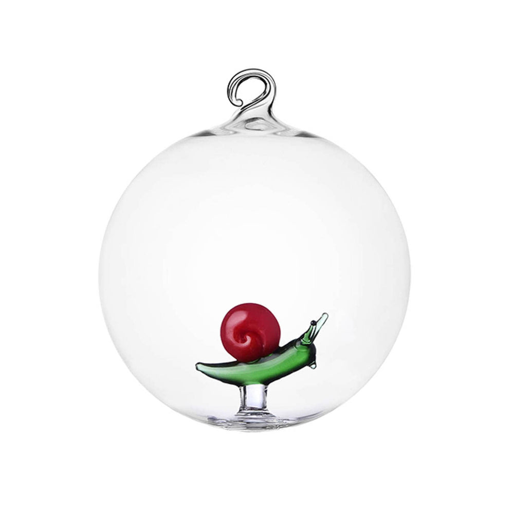 Ichendorf Milano Limited Edition Snail Bauble, 8cm