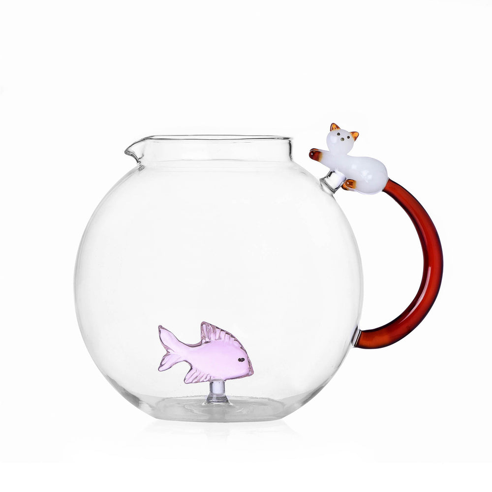 Ichendorf Milano Cat & Fish Pitcher, 2.4 Litre