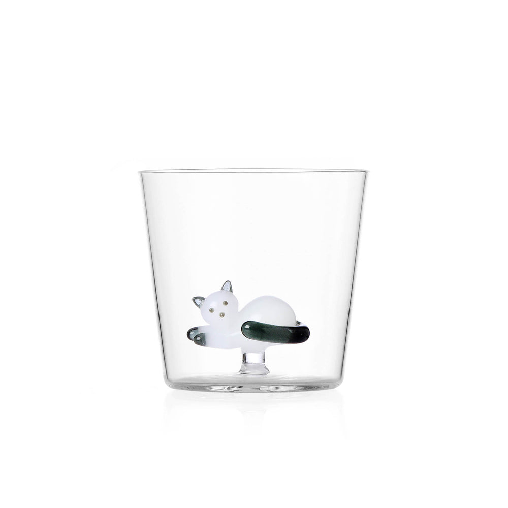 Ichendorf Milano Grey Tail Cat Tumbler, 350ml