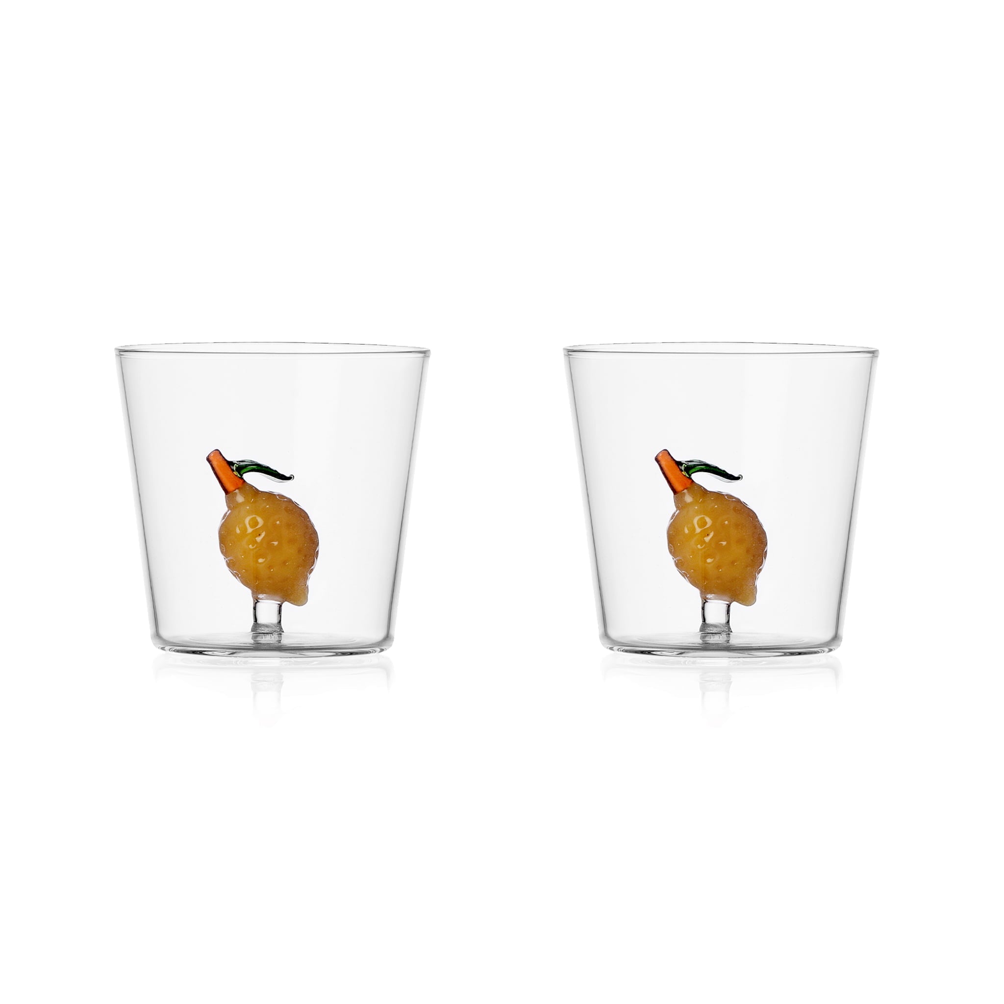 Ichendorf Milano Set of 2 Lemon Tumblers, 350ml | Buy online UK – Sous ...