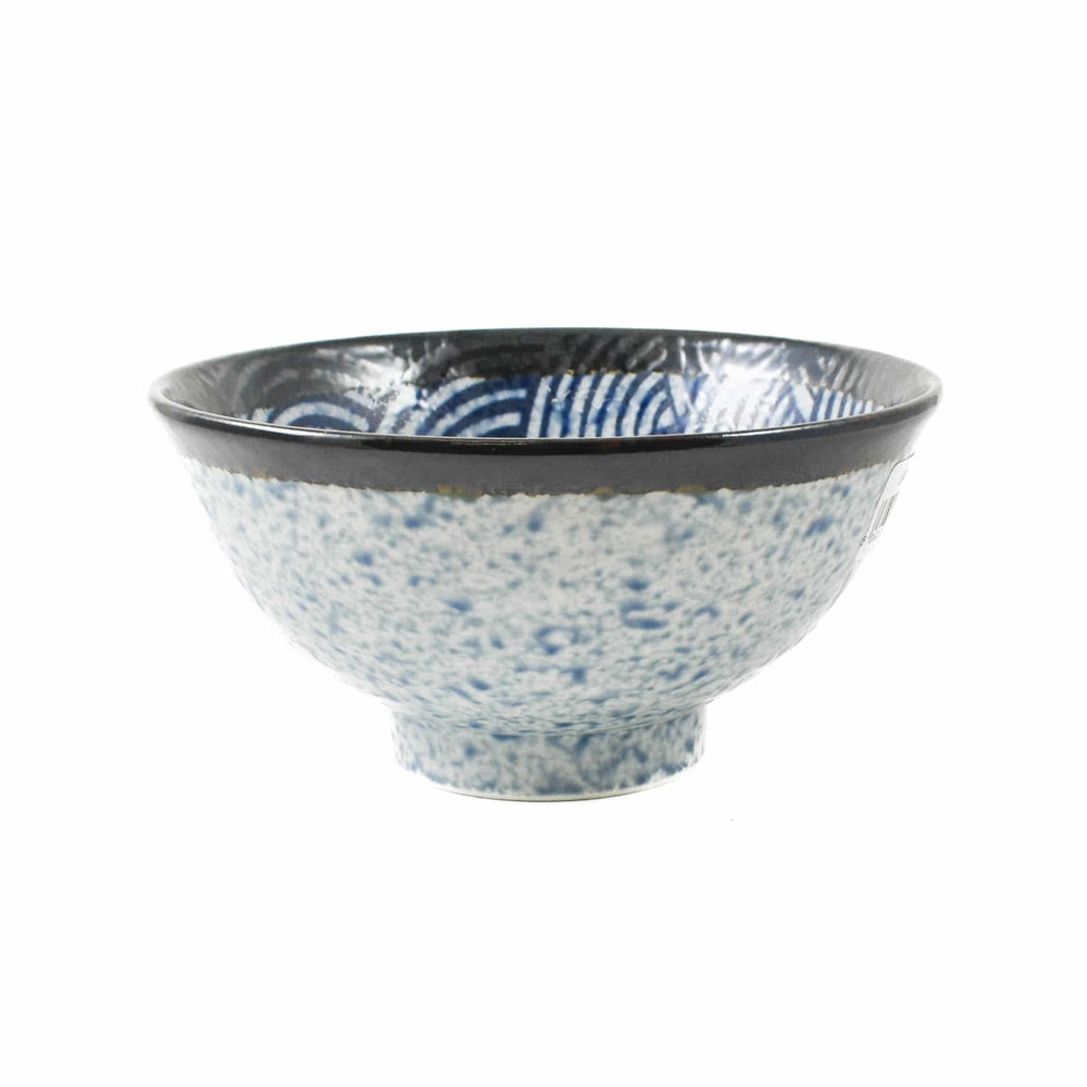 Blue Wave Large Rice Bowl