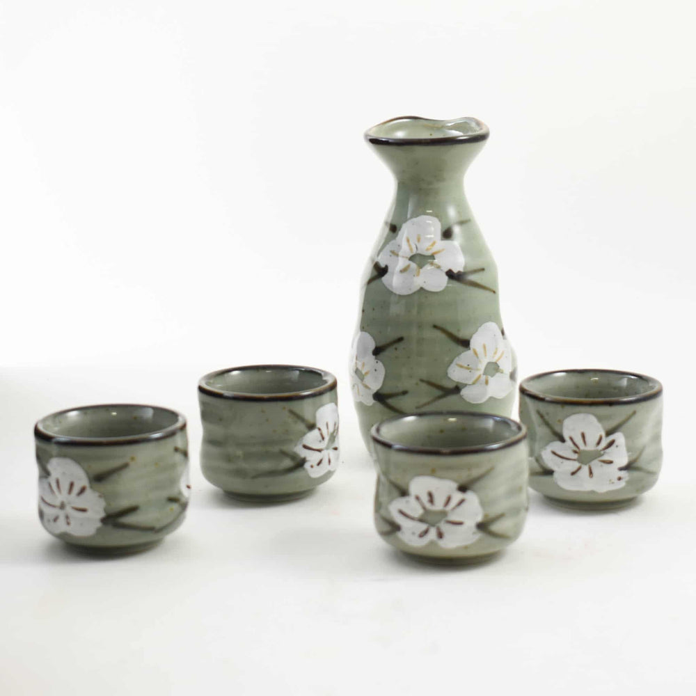 Ocha Sake Set, 5 Pieces