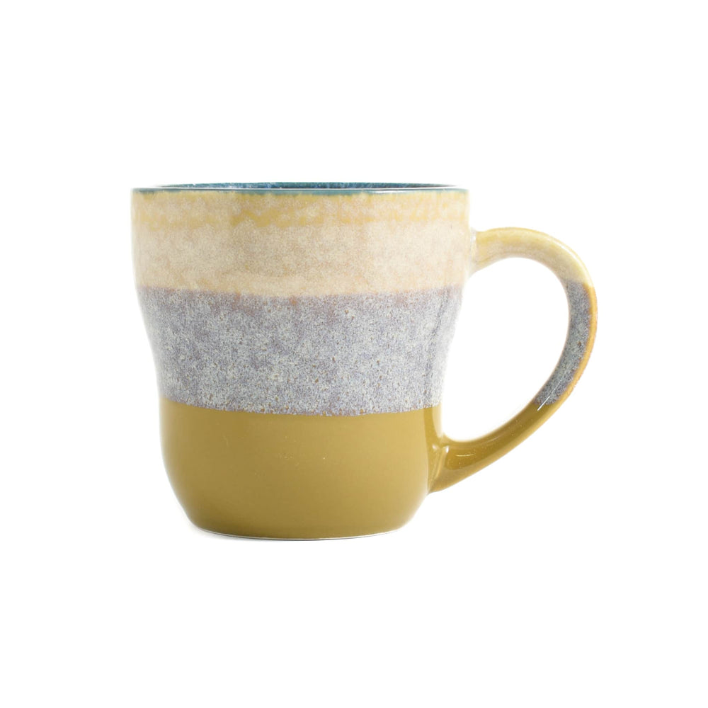 Okita Mug, Yellow Stripe