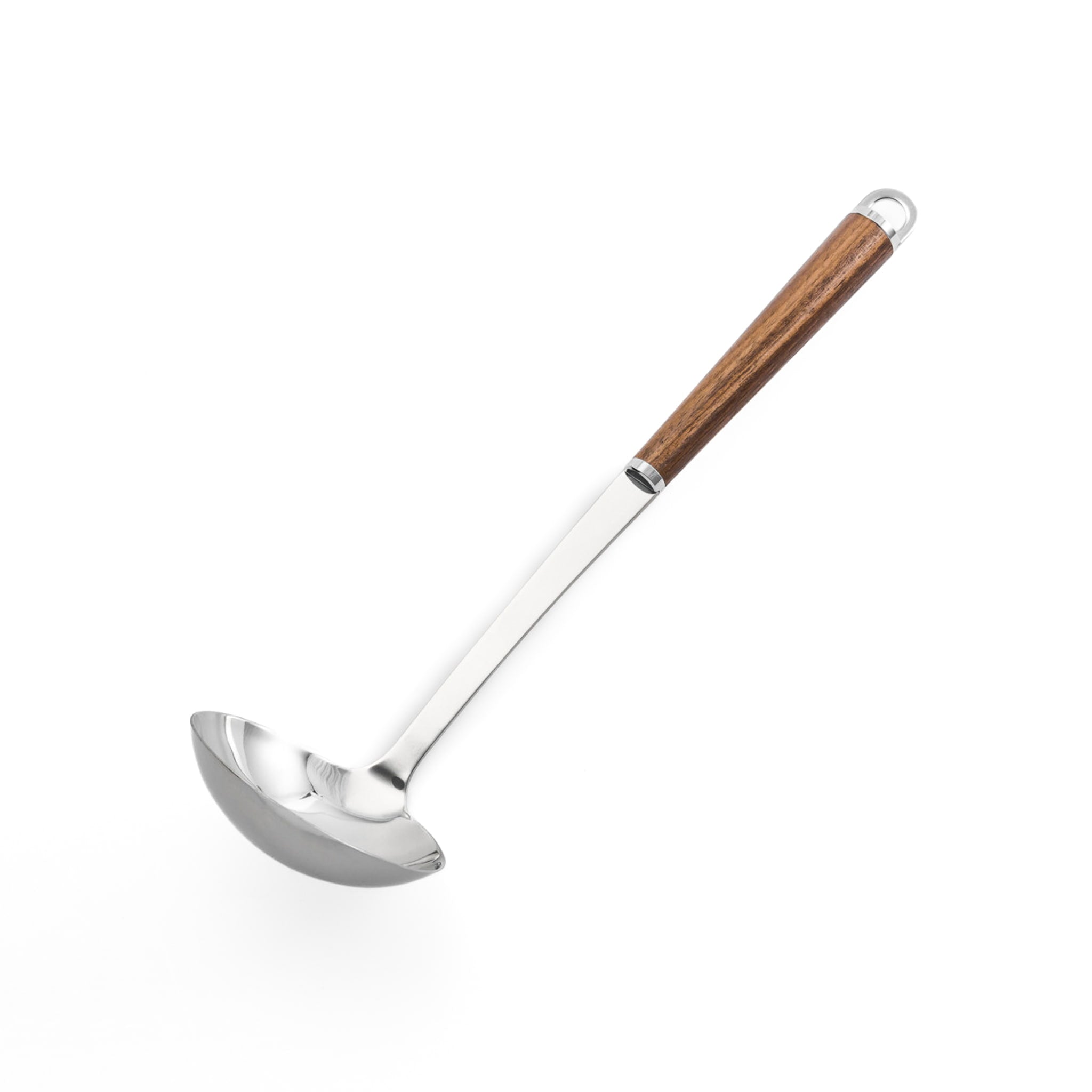 Wood Handle Stainless Steel Ladle