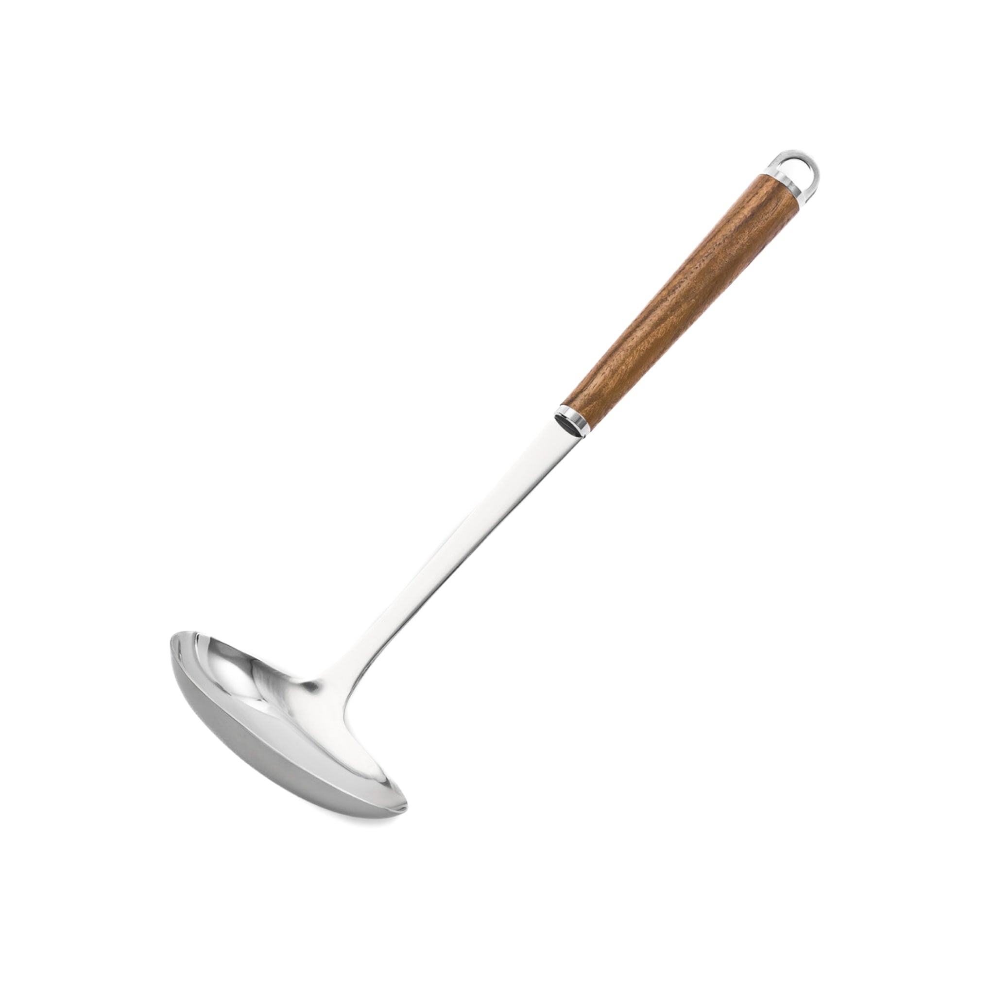 Wood Handle Stainless Steel Gravy Ladle