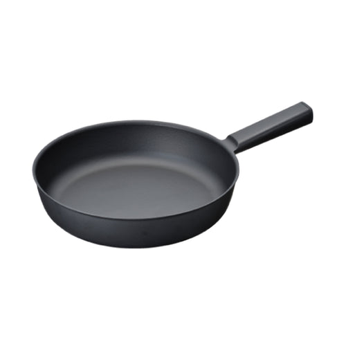 Unilloy Black Japanese Lightweight Cast Iron Frying Pan