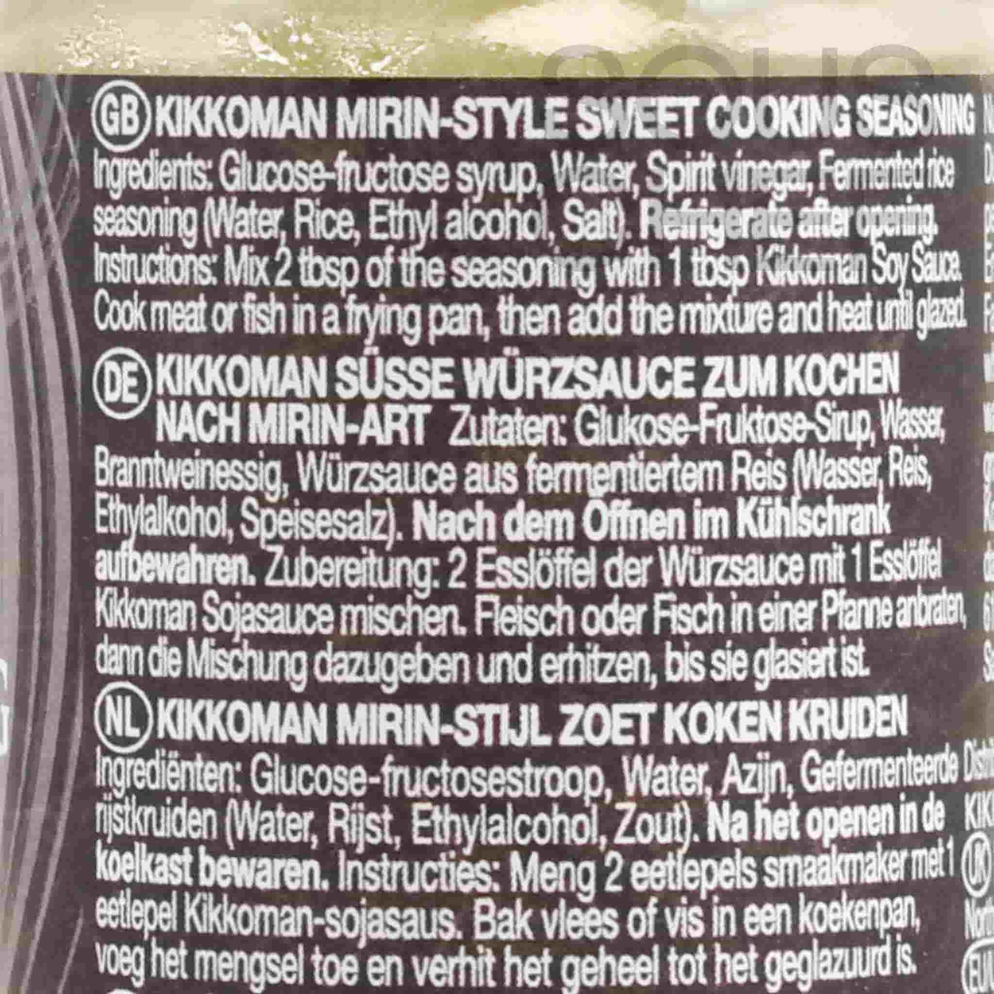 Kikkoman Mirin-Style Sweet Cooking Seasoning, 125ml