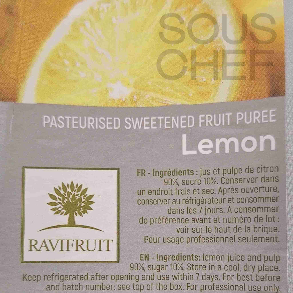 Ravifruit Lemon Puree, 1 Litre