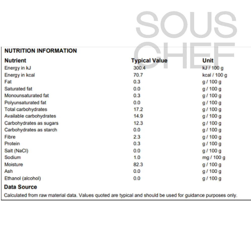 Ravifruit Lemon Puree, 1 Litre