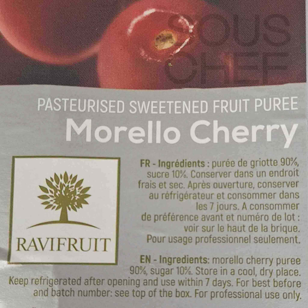 Ravifruit Morello Cherry Puree, 1 Litre