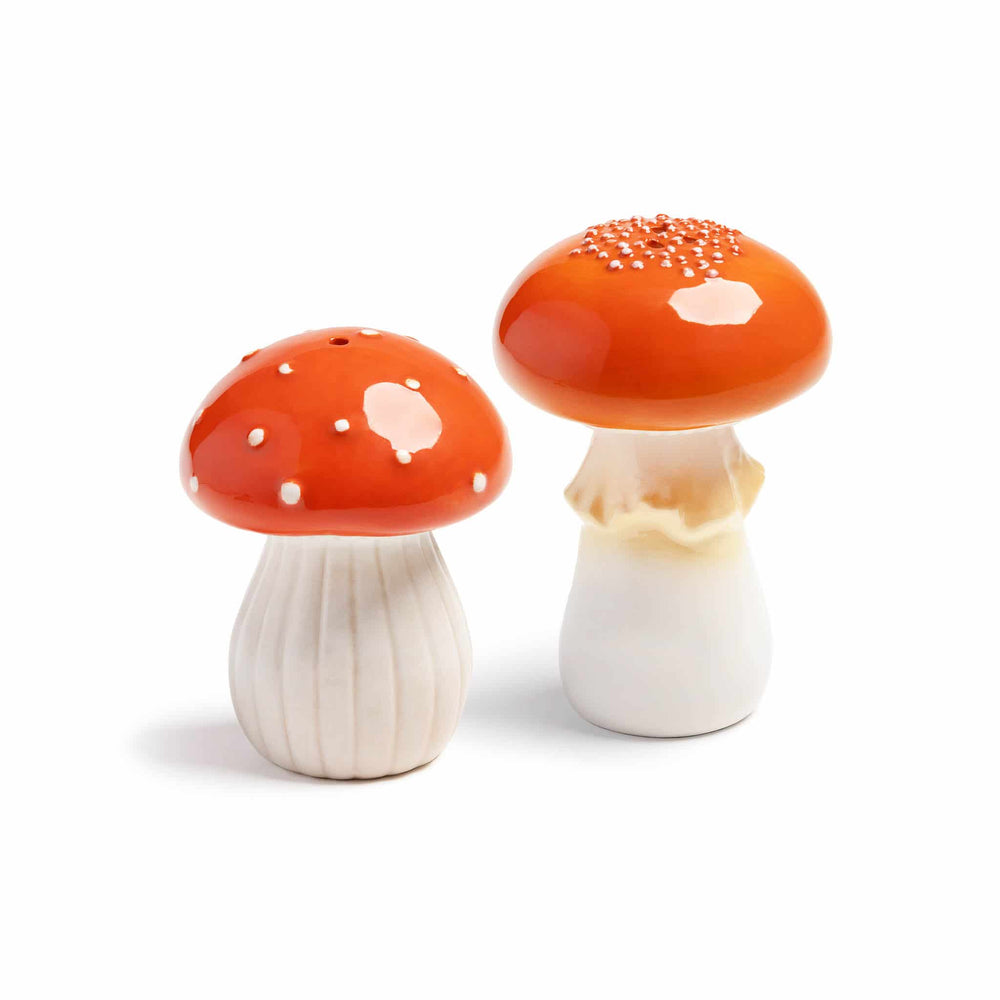 Set of 2 Mushroom Salt and Pepper Shakers