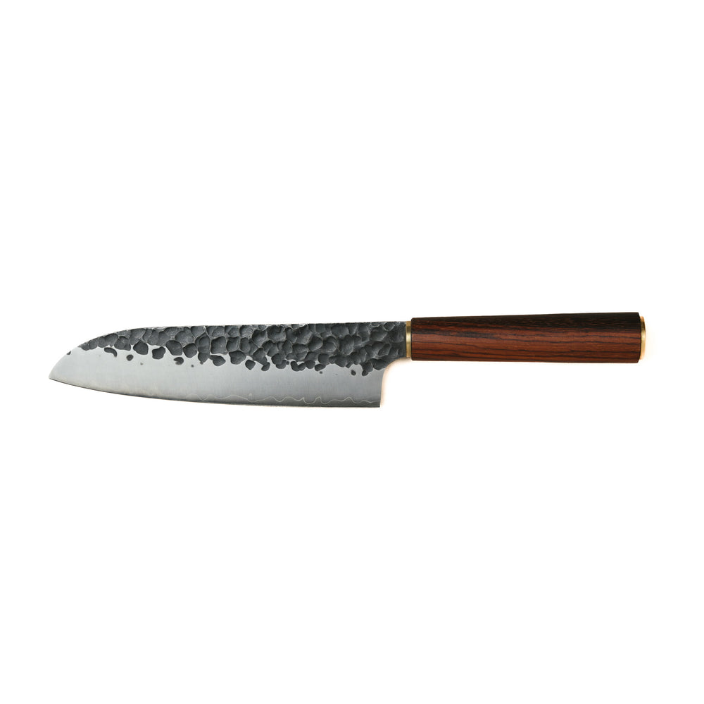 Katto Rosewood Handle Santoku Knife, 19cm