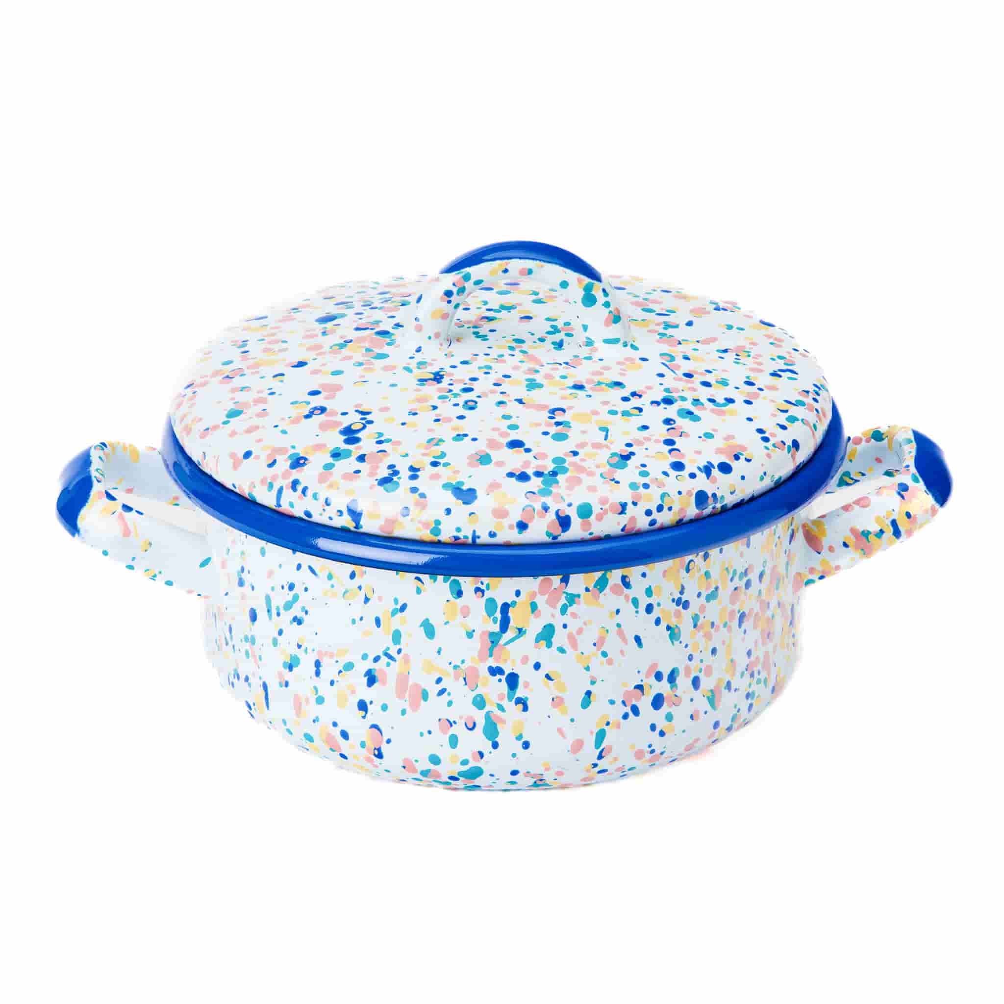 Round Enamel Pan (28 cm), approx. 2 in. deep – Parthenon Foods