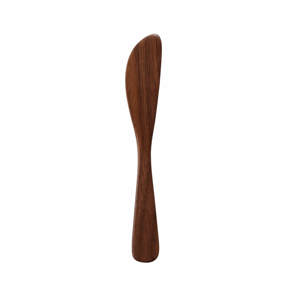 Walnut Wood Butter Knife, 17.5cm