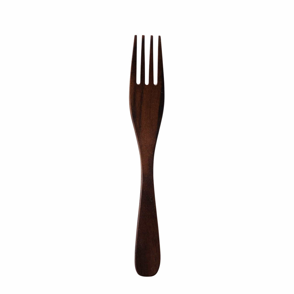 Walnut Wood Salad Fork, 18cm