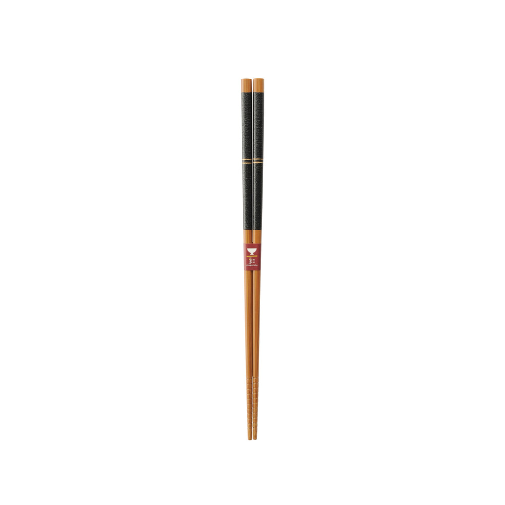 Japanese Black & Gold Serving Chopsticks, 27cm