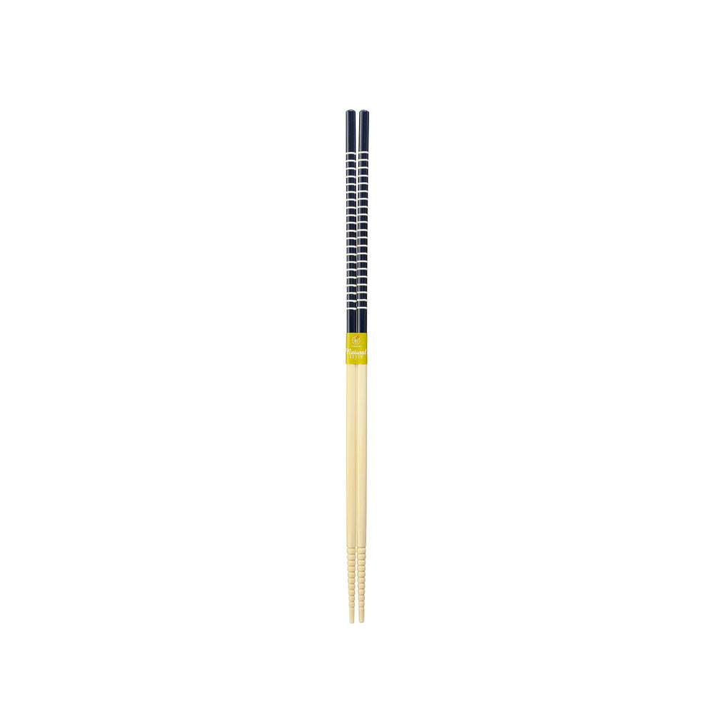 Japanese Blue Stripe Cooking Chopsticks, 33cm