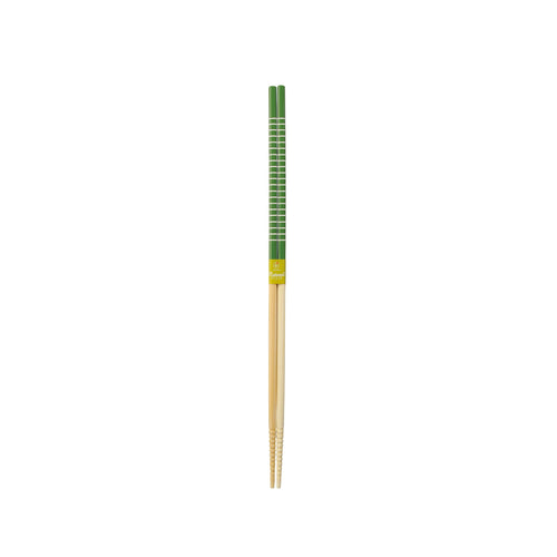 Japanese Green Stripe Cooking Chopsticks, 33cm