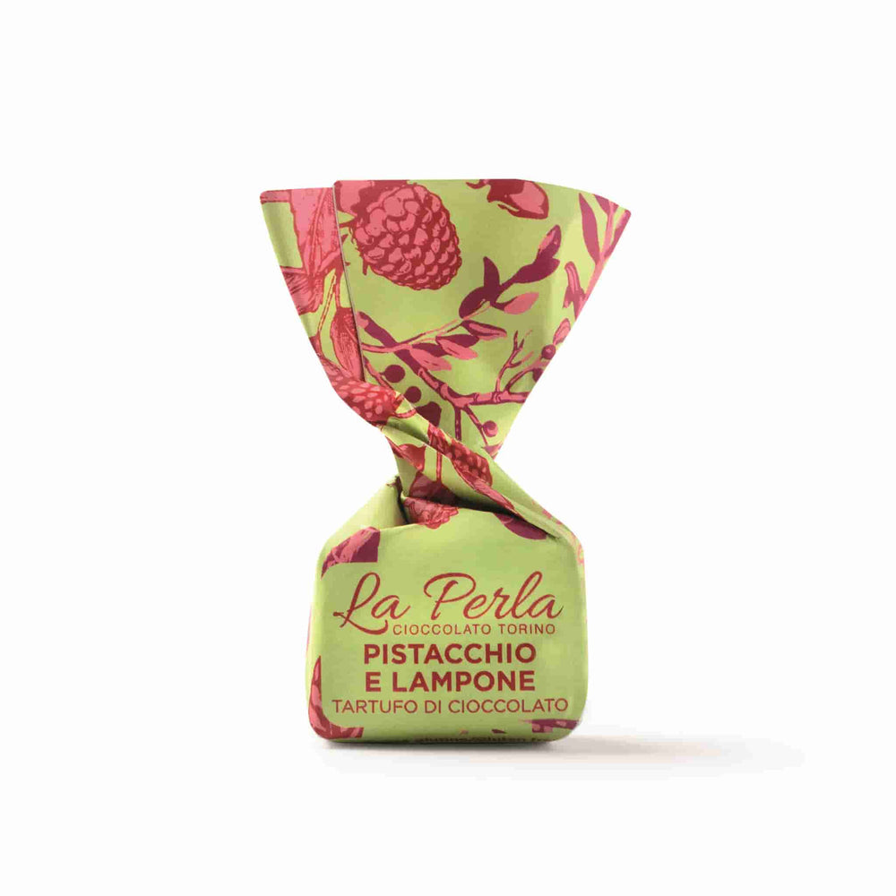 La Perla di Torino Pistachio & Raspberry Truffles, 200g