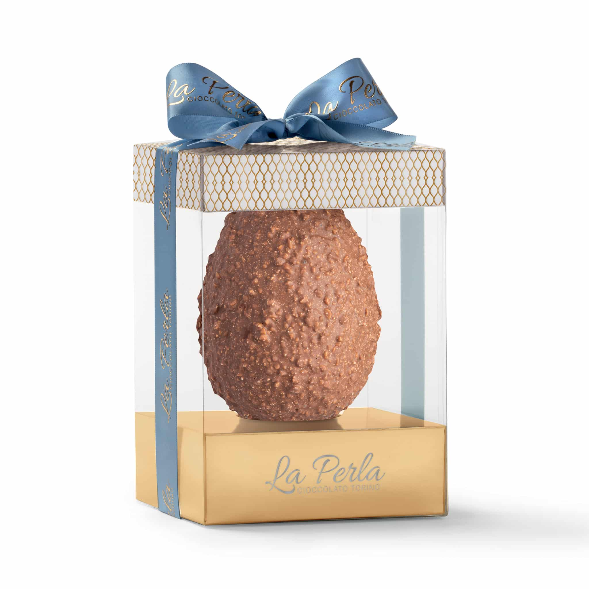 La Perla di Torino Salted Caramel Chocolate & Meringue Easter Egg, 220g