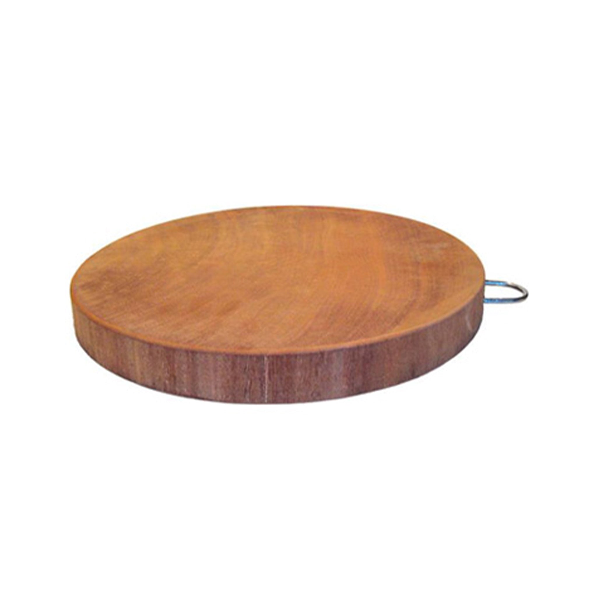 Round Hard Wood Chopping Board, 36cm