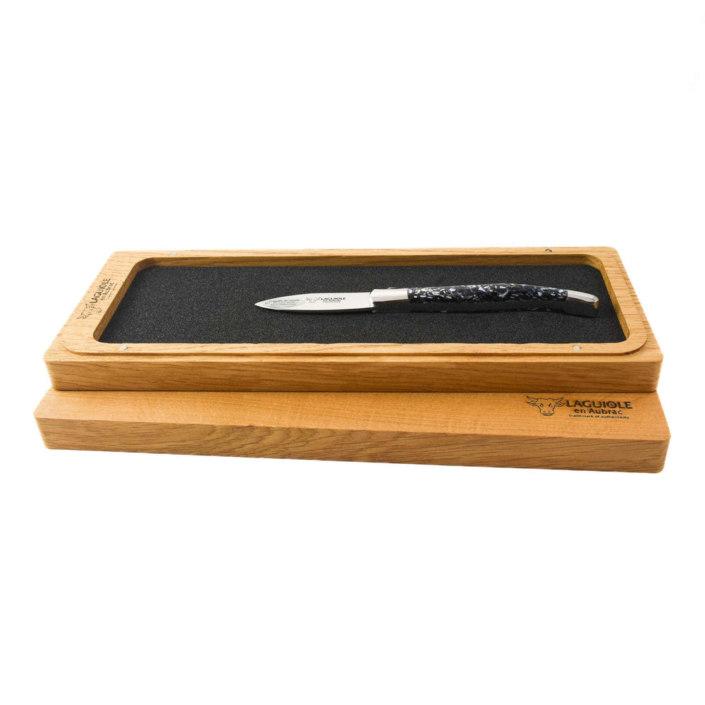 Laguiole en Aubrac Mussel Shell Handle Oyster Knife