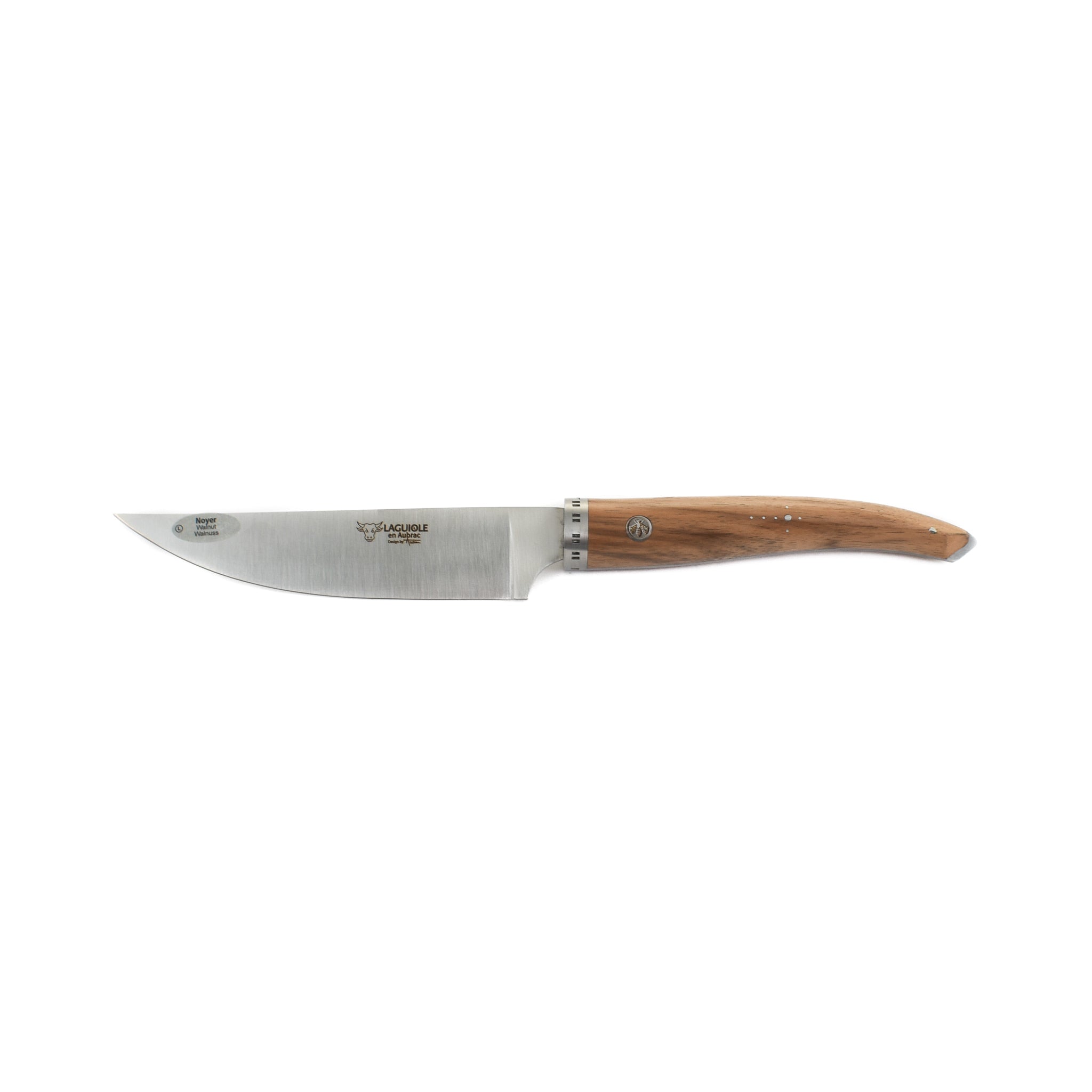 Laguiole en Aubrac Gourmet Walnut Handle Chef's Knife