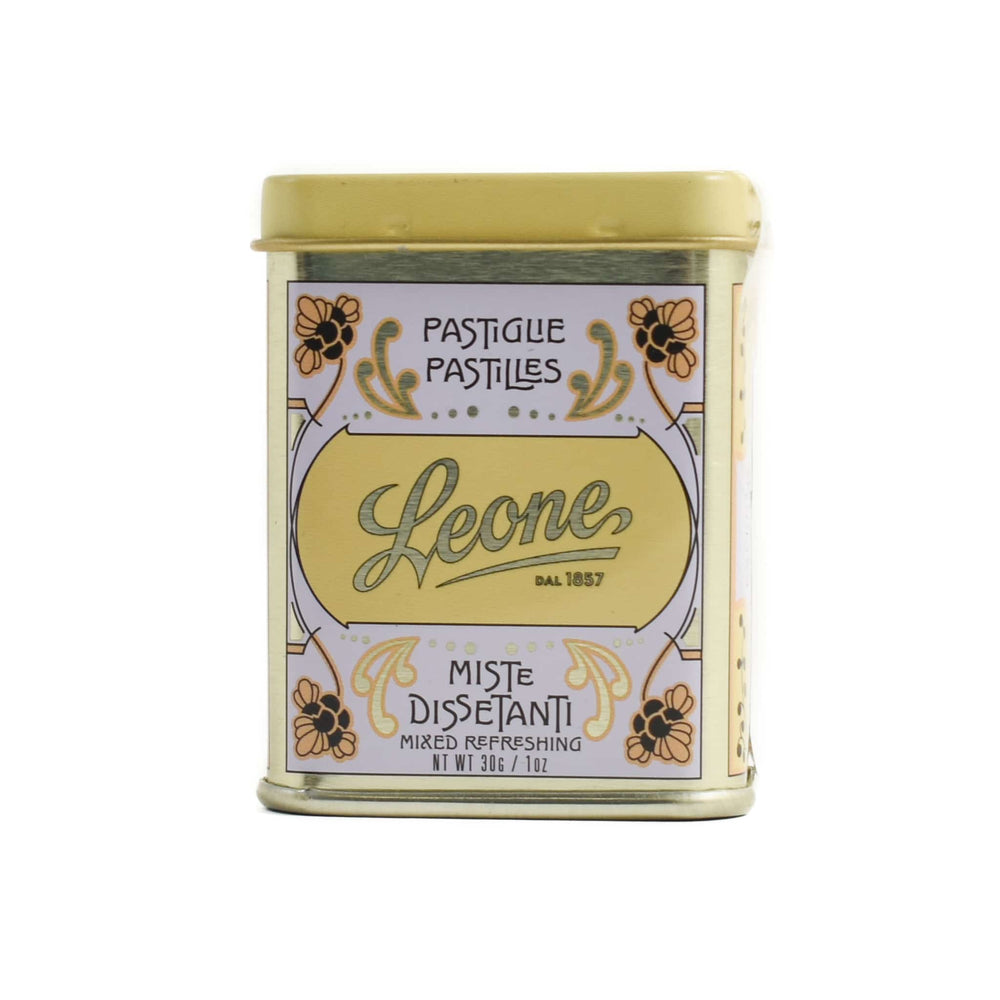 Leone Mixed Pastilles in Metal Tin, 30g