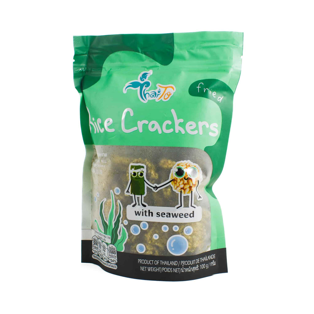 Seaweed Rice Crackers, 100g