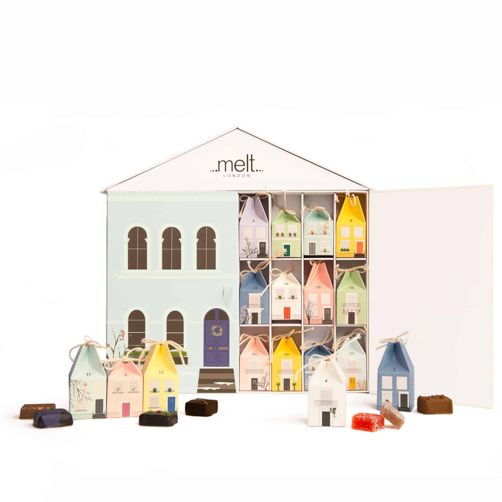 Melt London Luxury Notting Hill House Confectionery Advent Calendar, 300g