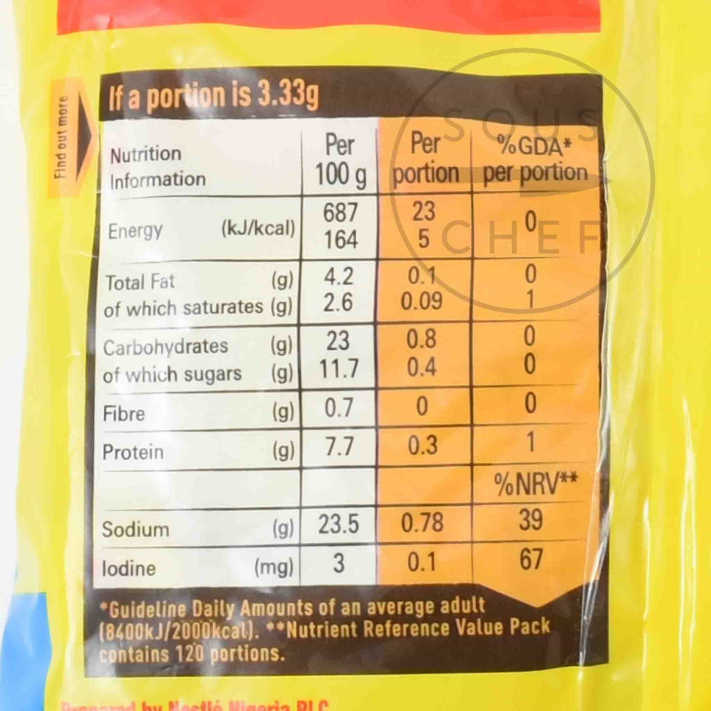 Maggi Chicken Cubes, 100x 4g