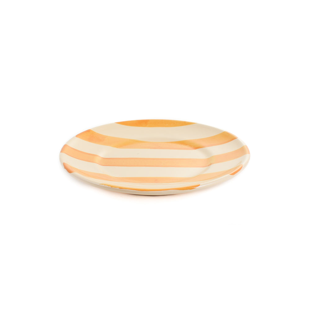 Puglia Yellow Stripe Side Plate, 19cm