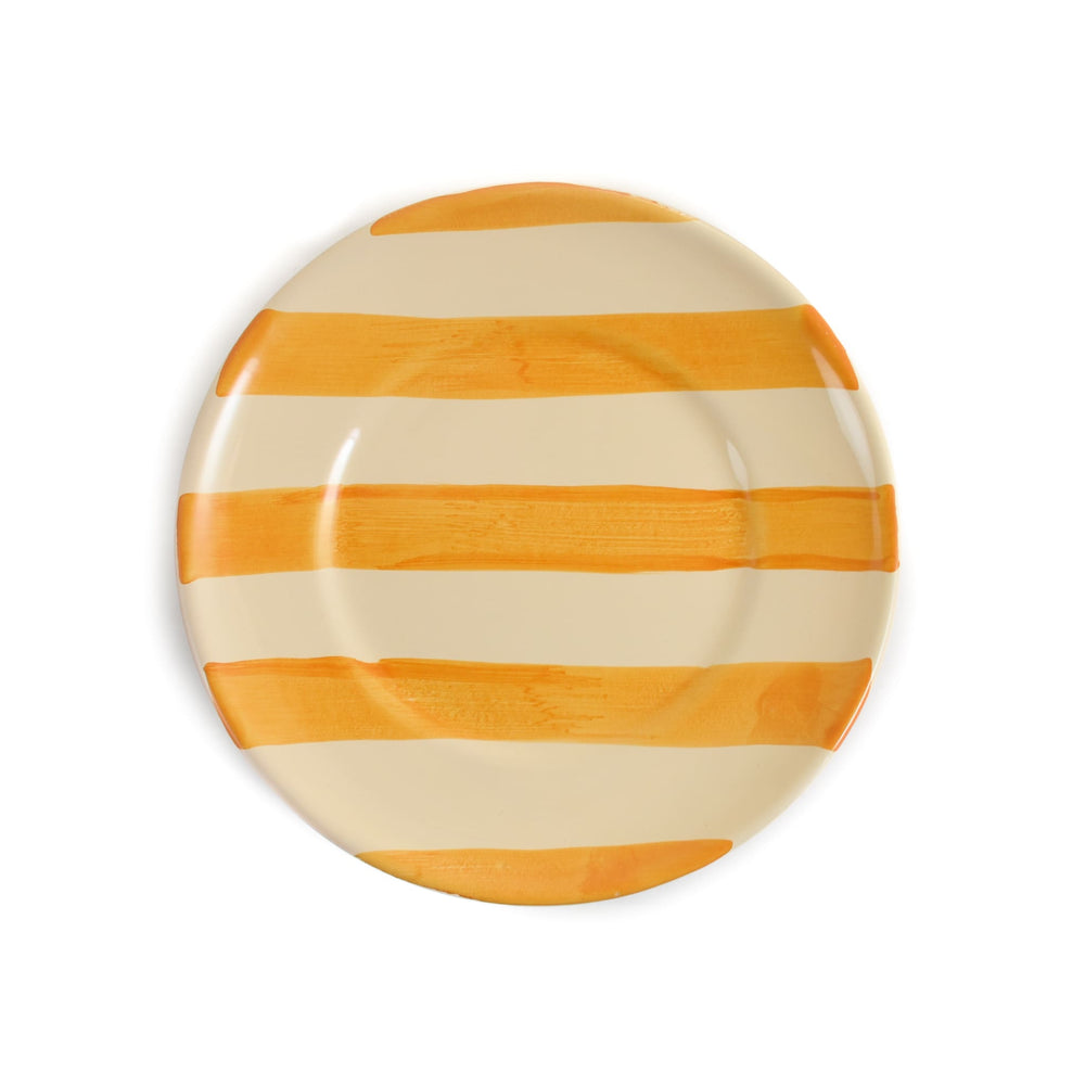 Puglia Yellow Stripe Side Plate, 19cm