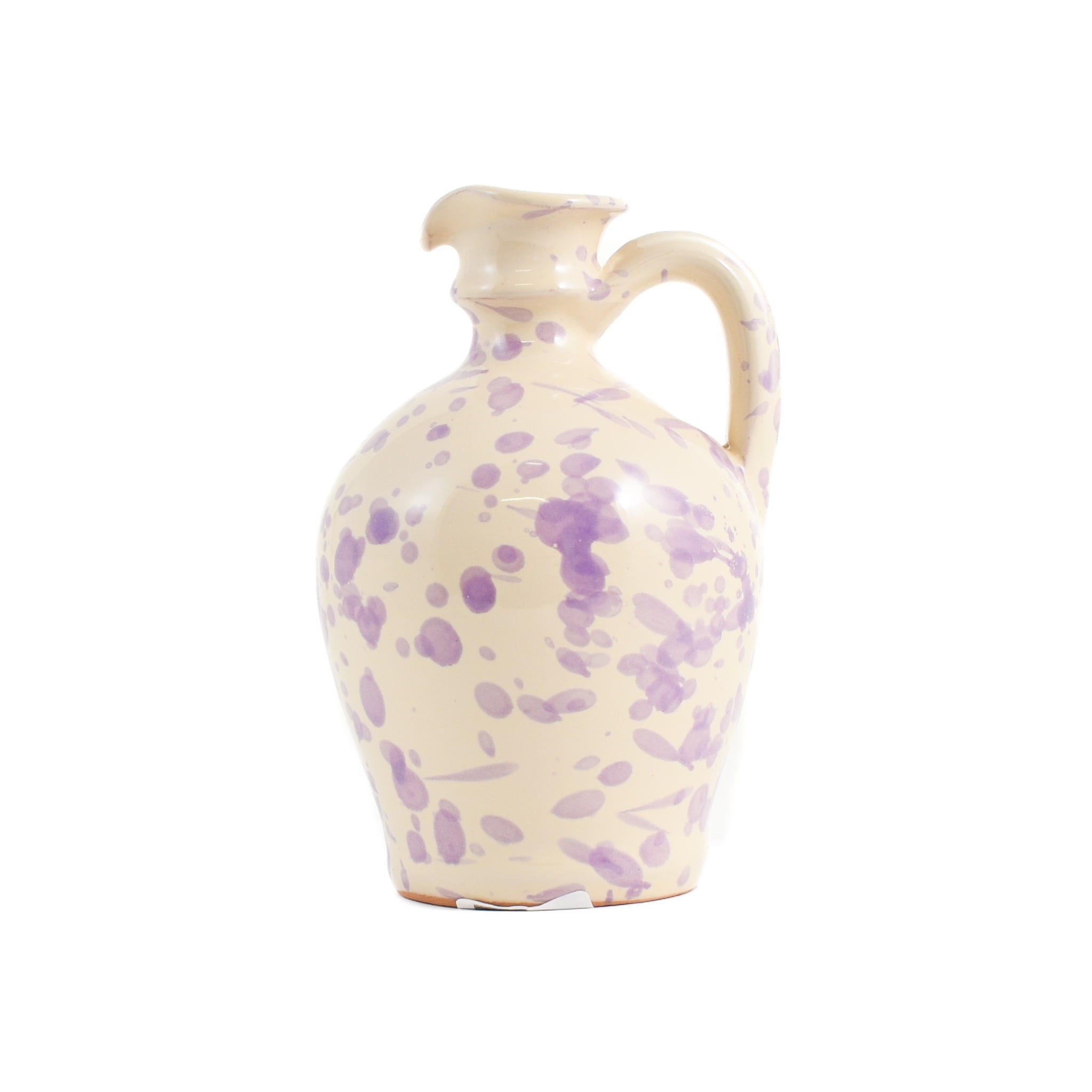 Puglia Lilac Splatter Oil Bottle, 250ml