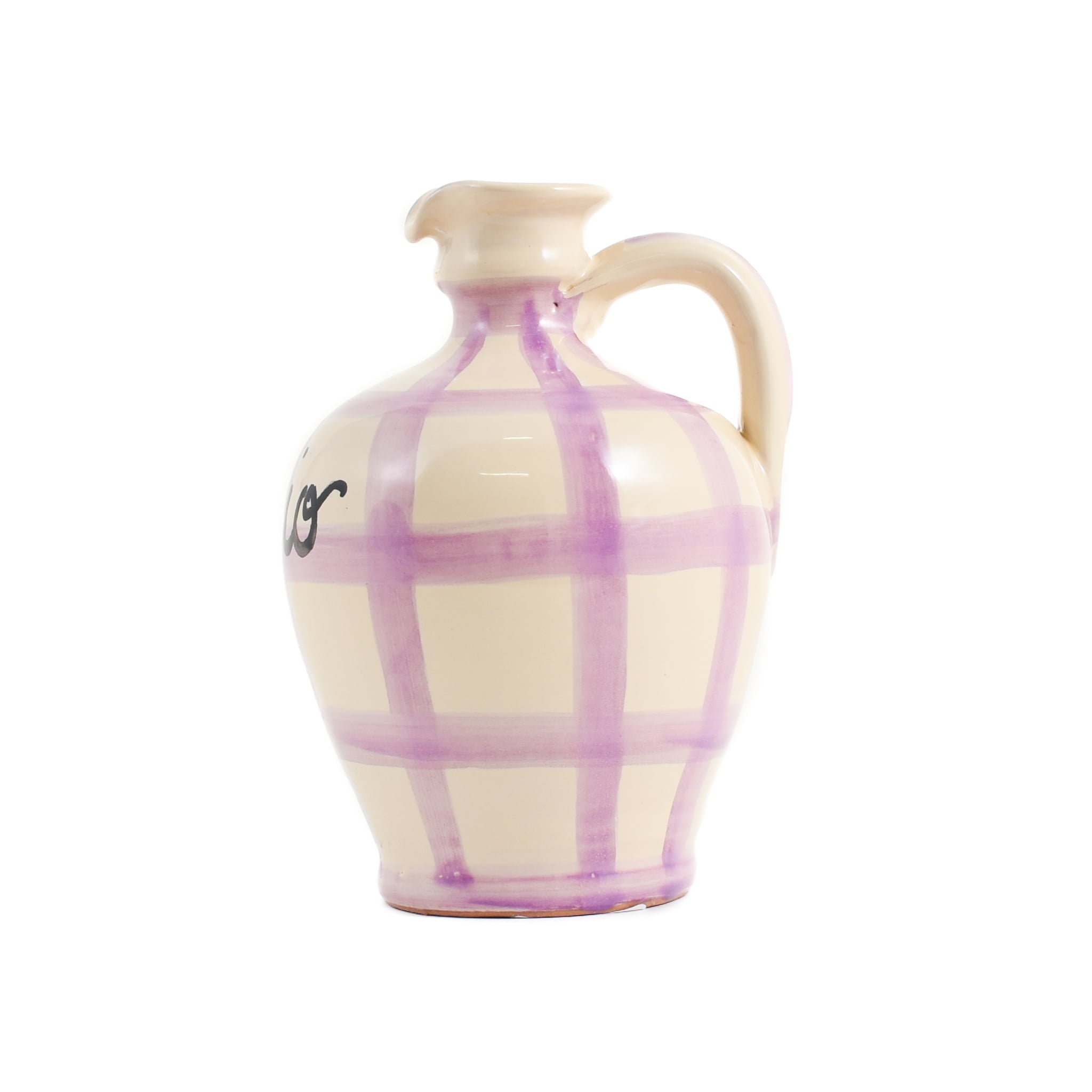 Puglia Lilac Stripe Oil Bottle, 250ml