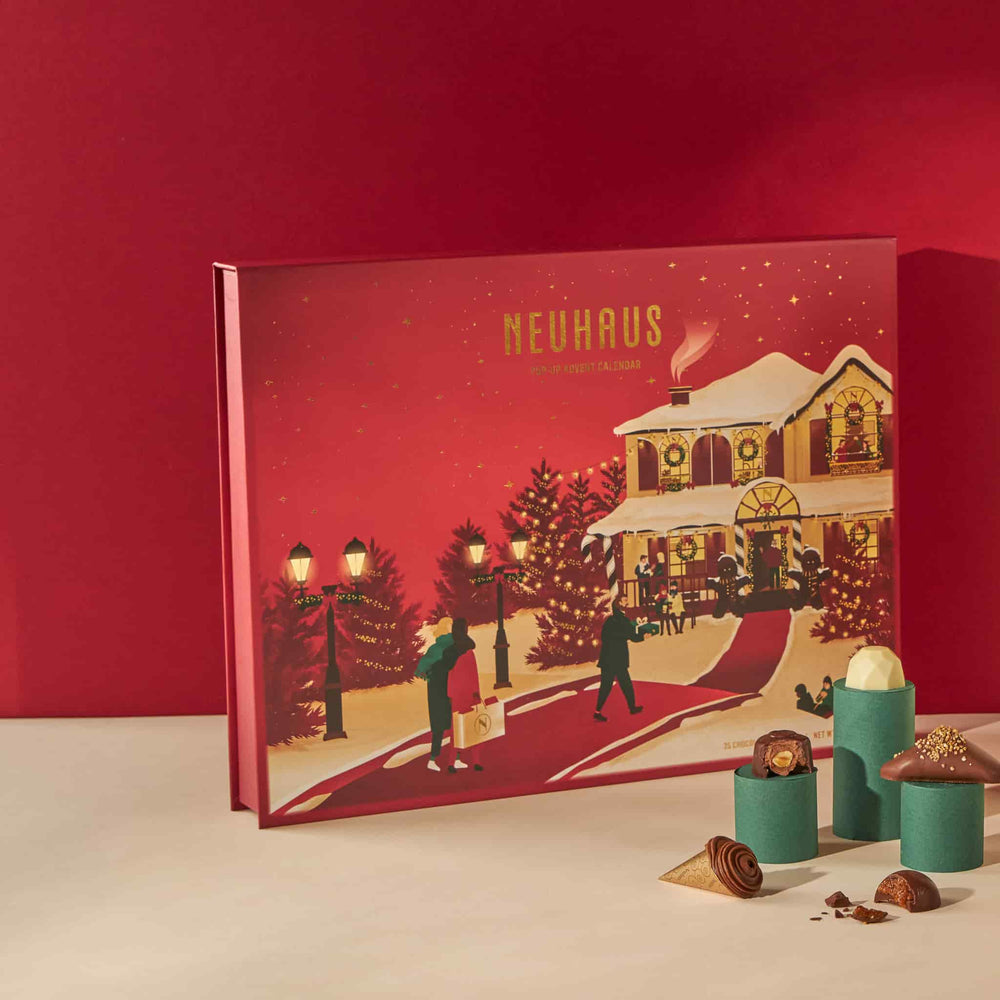 Neuhaus Chocolate Advent Calendar Pop-Up, 313g