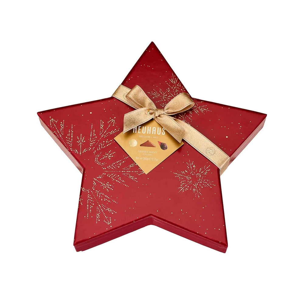 Neuhaus Belgian Chocolates Christmas Star Box - 20 Pieces