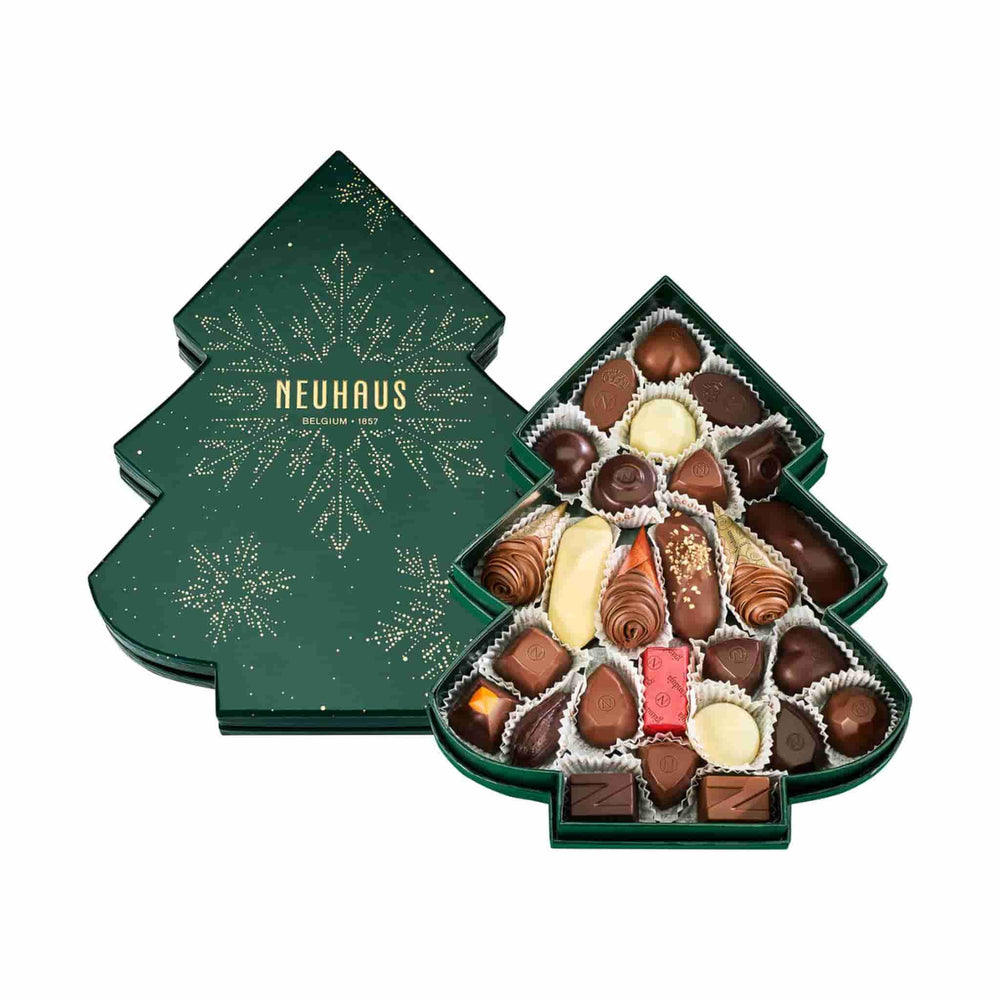 Neuhaus Belgian Chocolates Christmas Tree Box - 27 Pieces