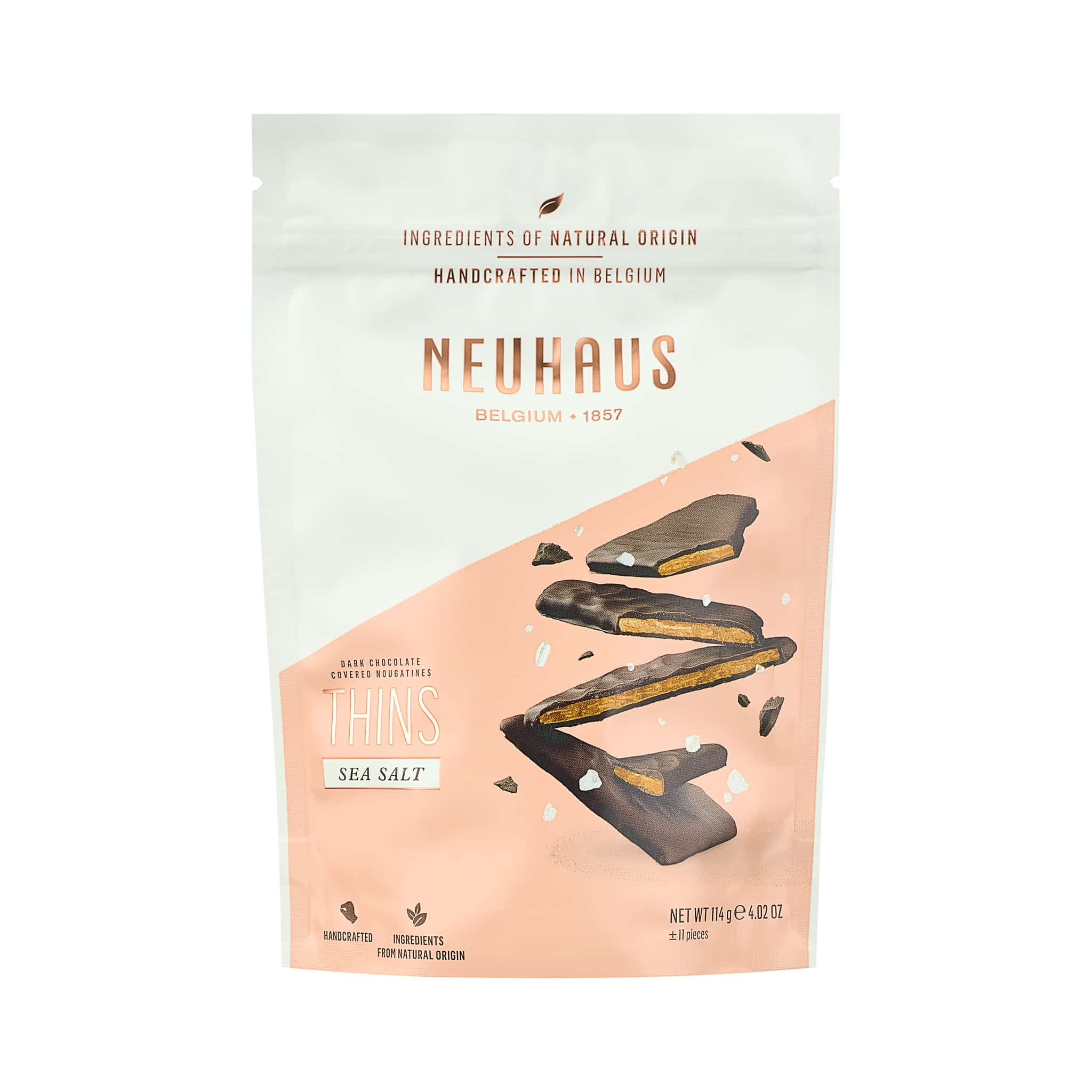 Neuhaus Chocolate Sel De Guerande Thins, 114g