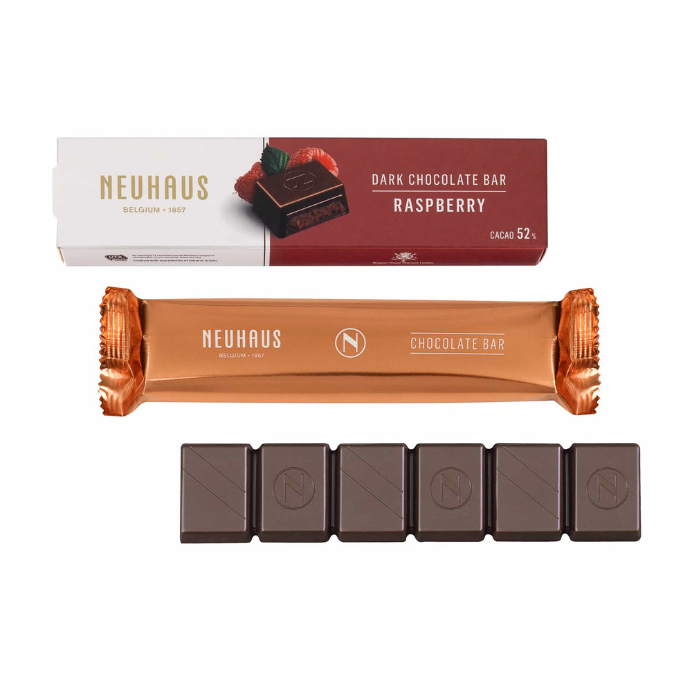 Neuhaus Dark Chocolate Raspberry Bar, 53g