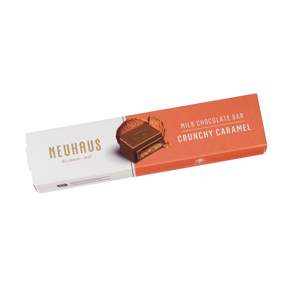 Neuhaus Milk Chocolate Crunchy Caramel Bar, 54g