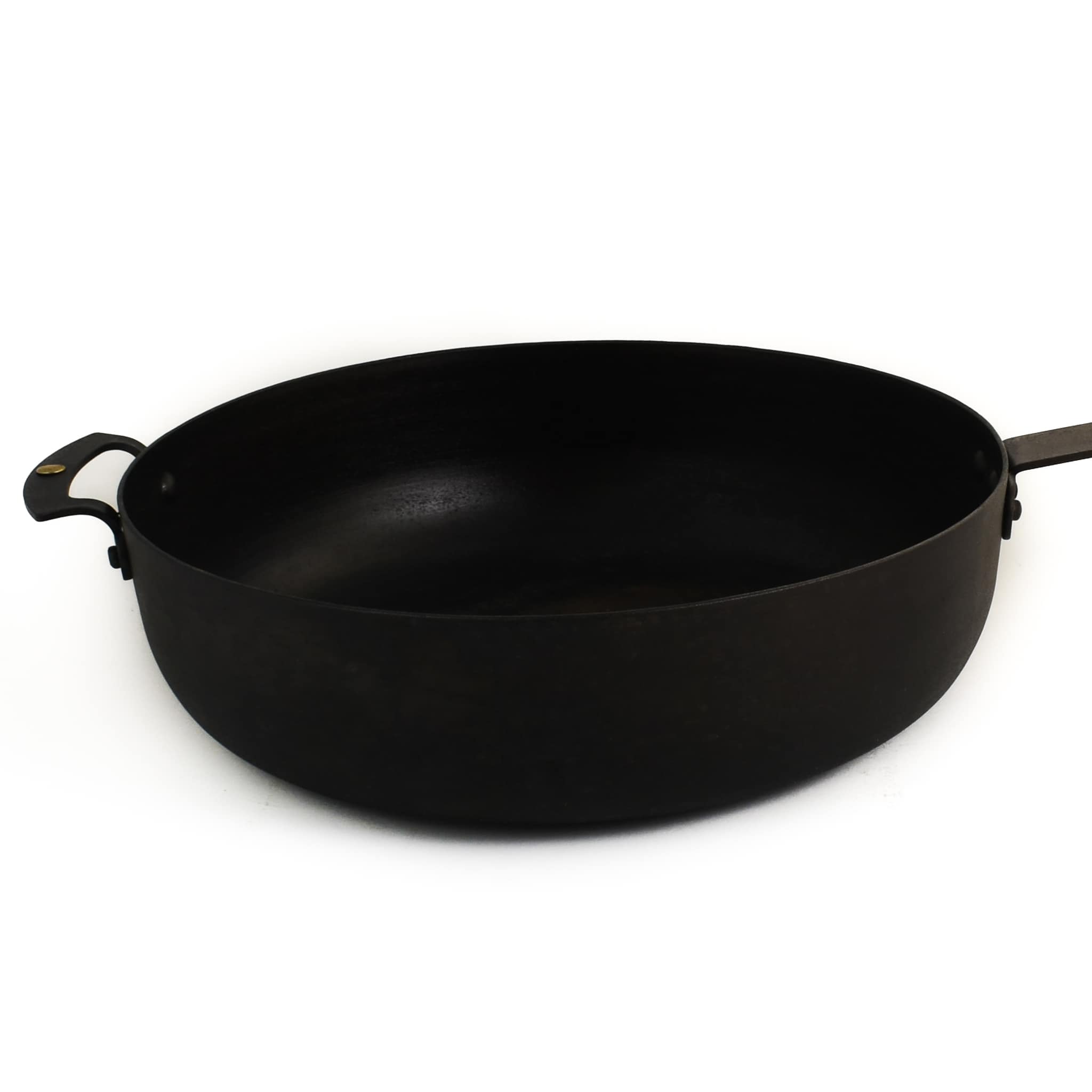 Sous Chef x Netherton Foundry Curved Saute Pan with Lid, 11"